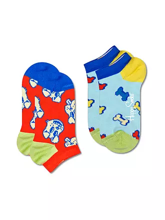 HAPPY SOCKS | Kinder Sneakersocken DOG&BONE 2er Pkg. orange | 